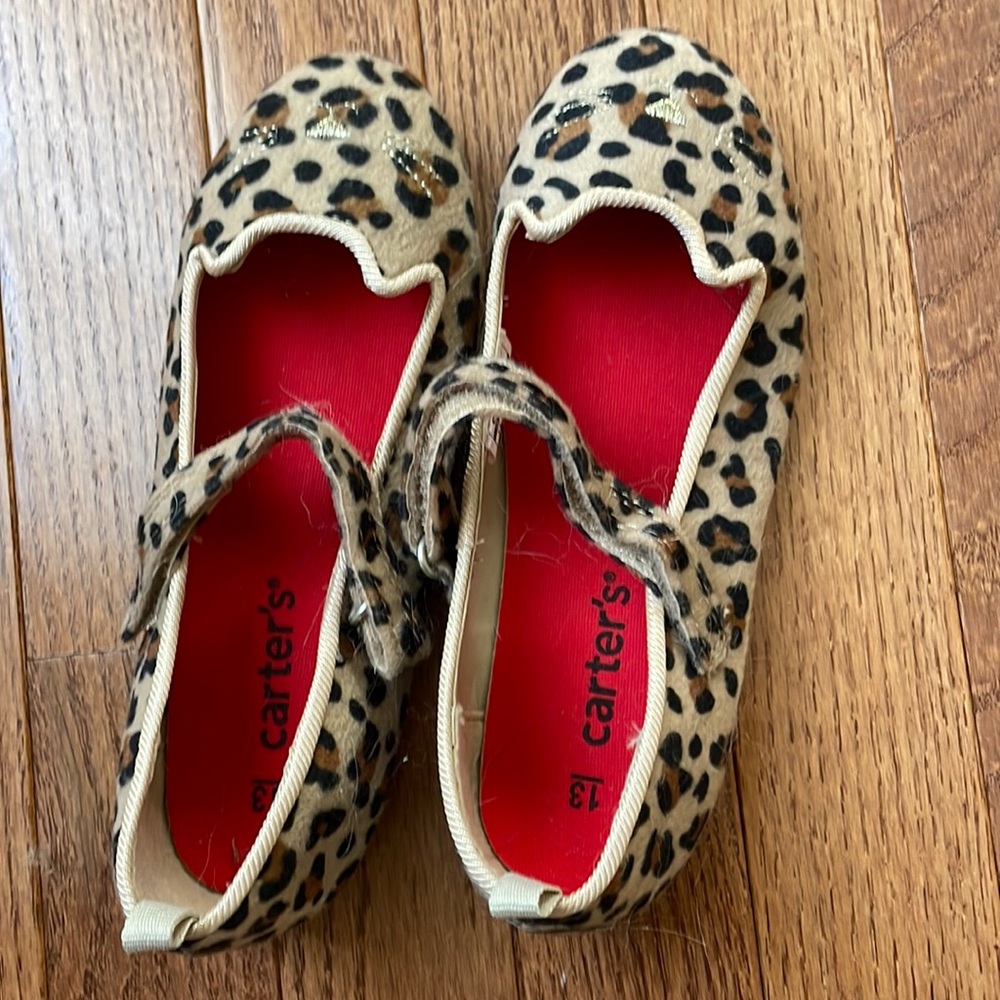 Carter’s Leopard Cheetah Print ballet Flats 13